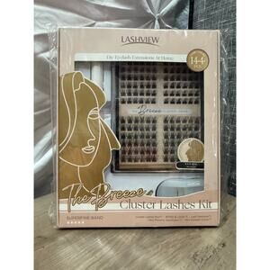 LASHVIEW "The Breeze" Cluster Lashes Kit, a DIY eyelash extension kit - Natural
